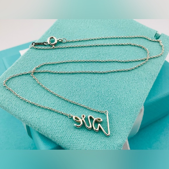 Tiffany Paloma Picasso Graffiti Love Necklace - Picture 5 of 8